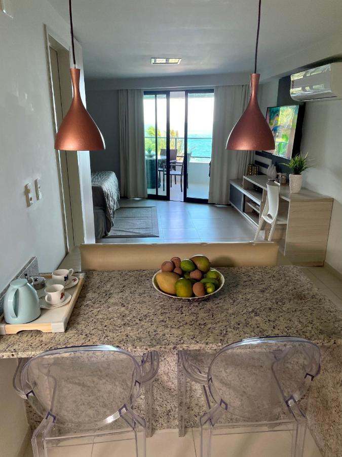 Tabatinga Residence Flat Pe Na Areia II Conde  Bagian luar foto