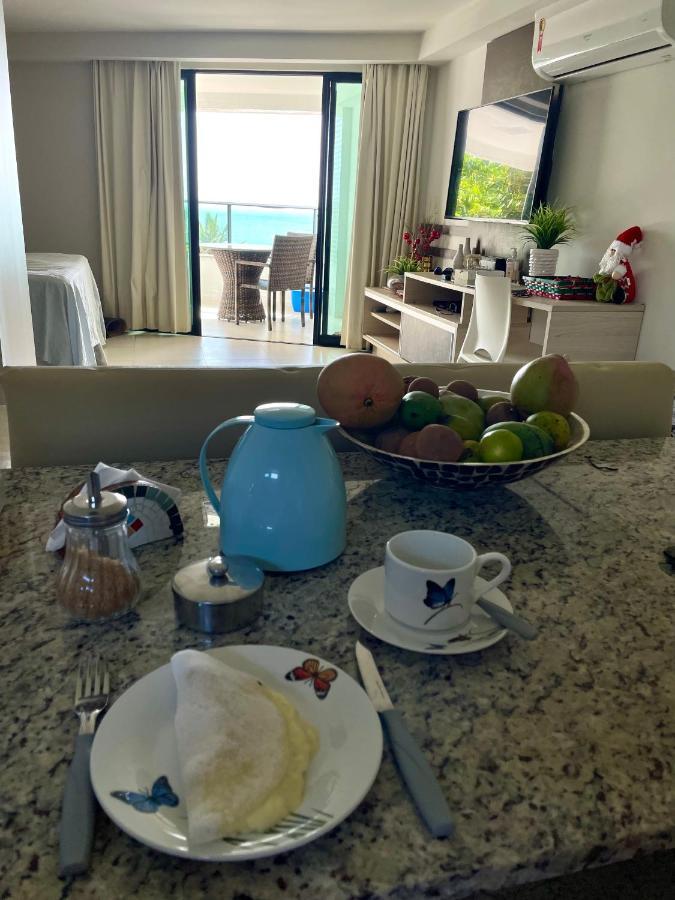 Tabatinga Residence Flat Pe Na Areia II Conde  Bagian luar foto