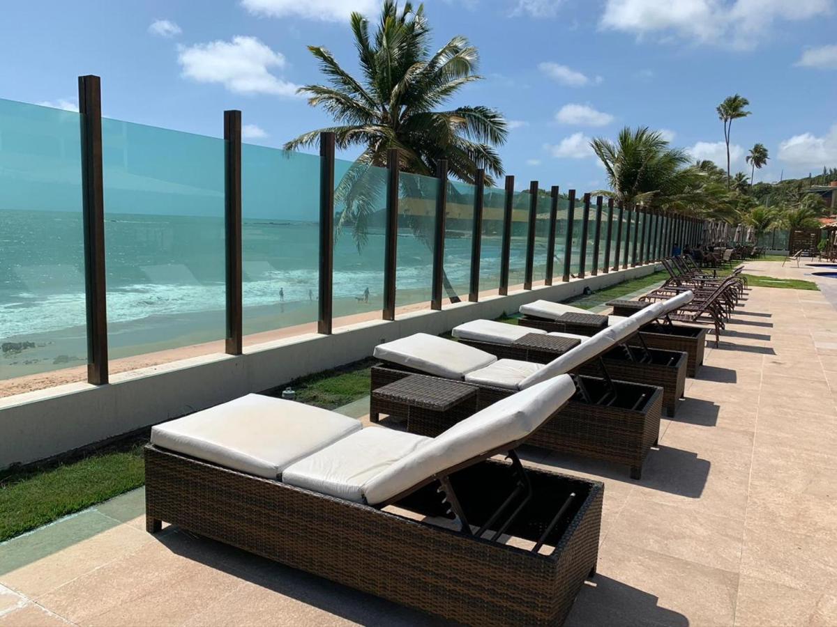 Tabatinga Residence Flat Pe Na Areia II Conde  Bagian luar foto
