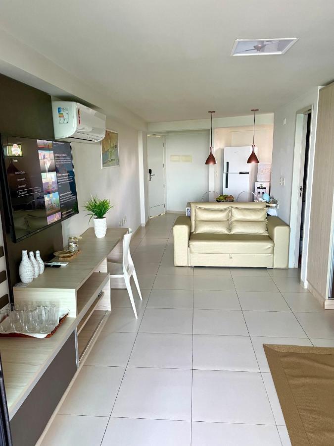 Tabatinga Residence Flat Pe Na Areia II Conde  Bagian luar foto