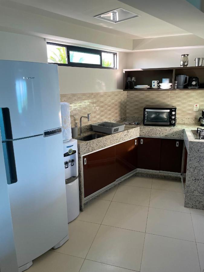 Tabatinga Residence Flat Pe Na Areia II Conde  Bagian luar foto