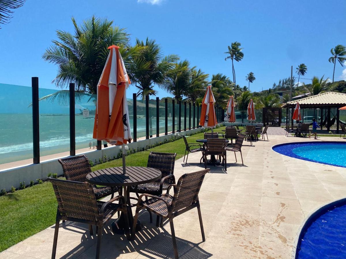 Tabatinga Residence Flat Pe Na Areia II Conde  Bagian luar foto